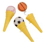 CASPSPO Sports Ball Ice Cream Cone Shooter